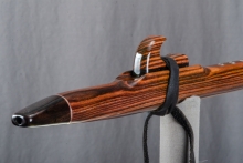 Brazilian Kingwood Native American Flute, Minor, High C-5, #P14J